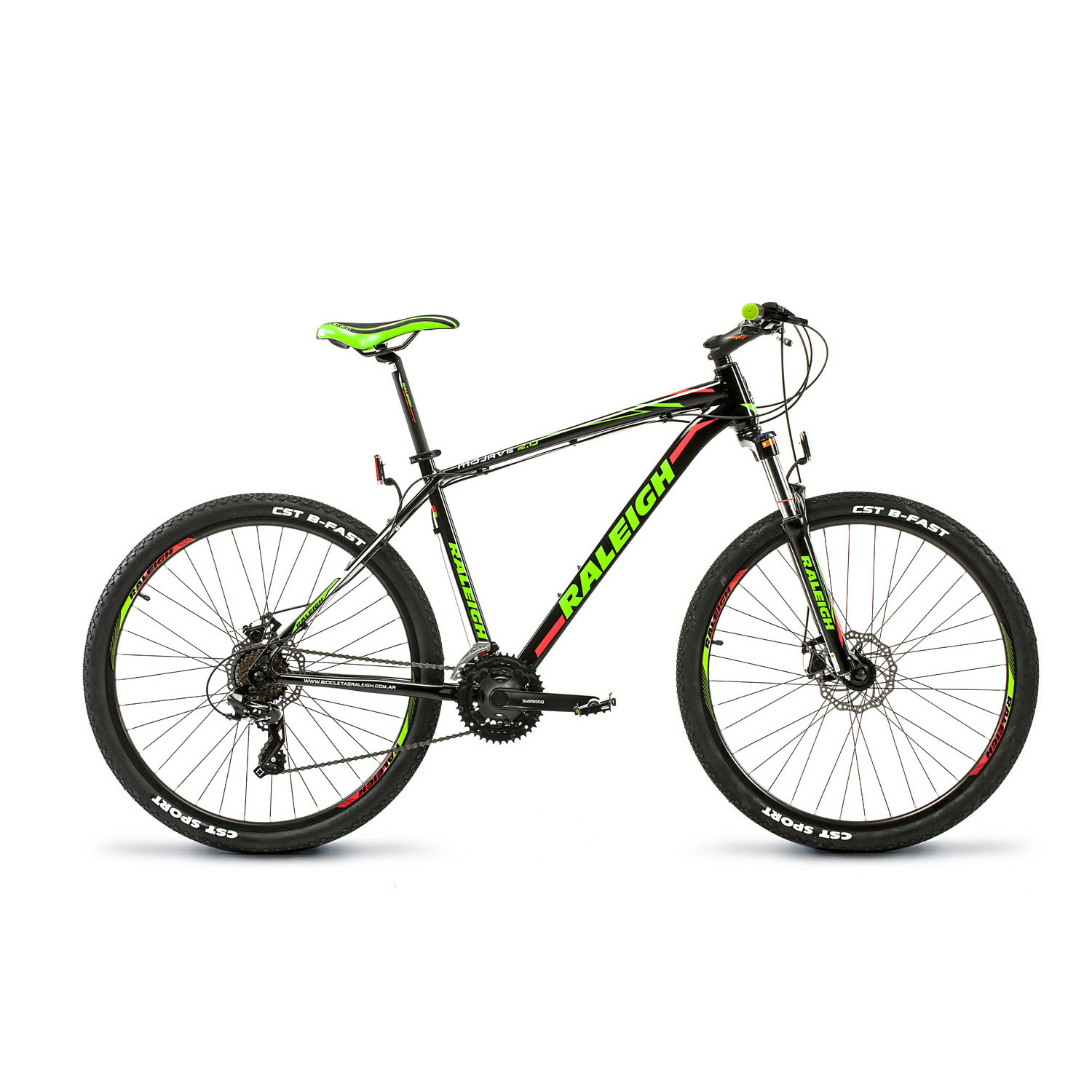 bicicleta mountain bike raleigh mojave 2.0